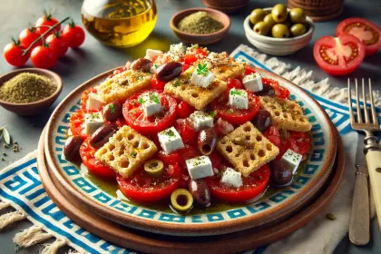 Dakos salad