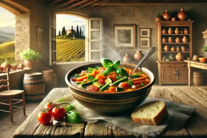 Minestrone soup