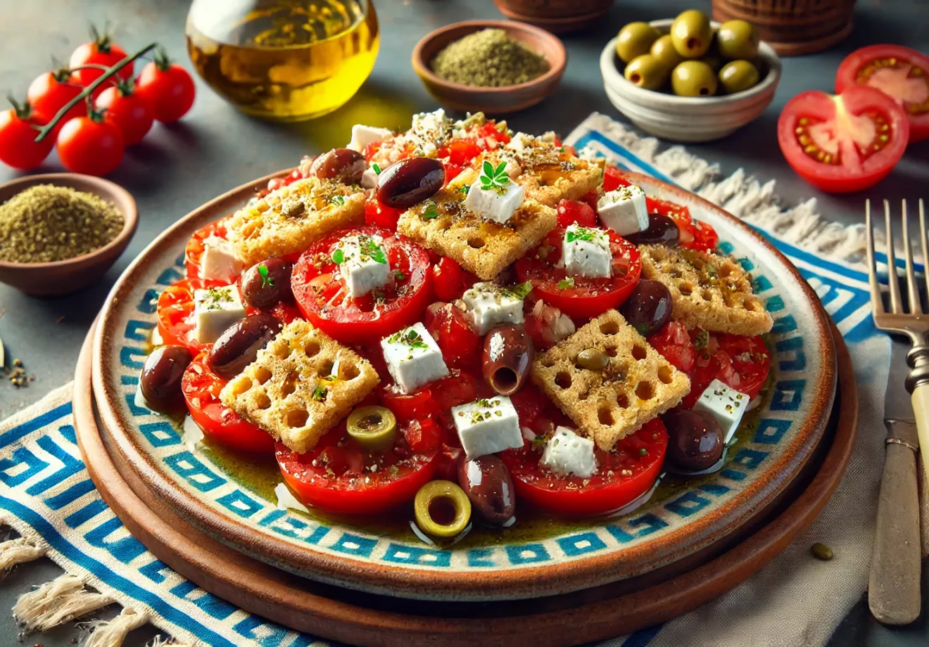 Dakos salad