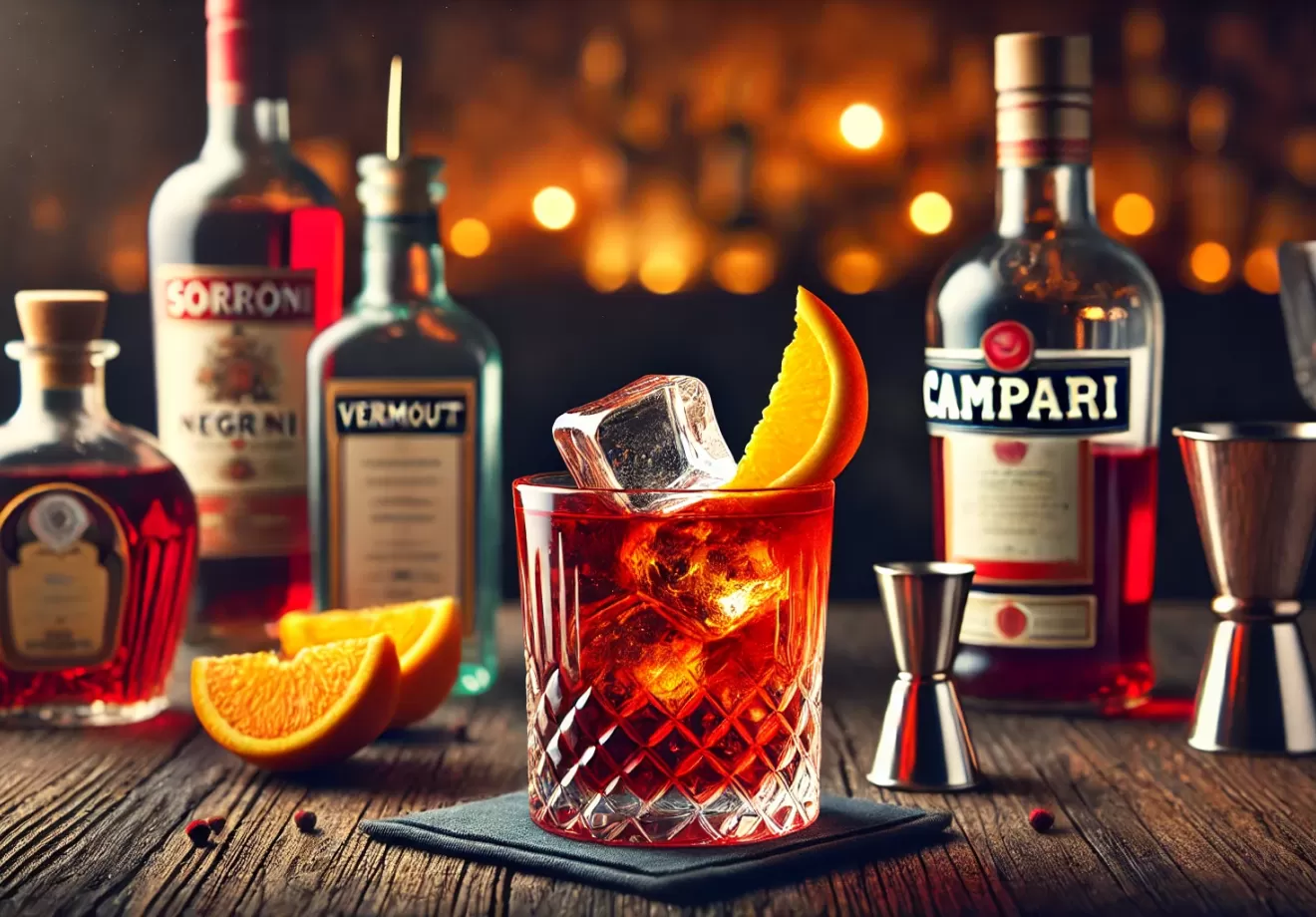 Negroni cocktail