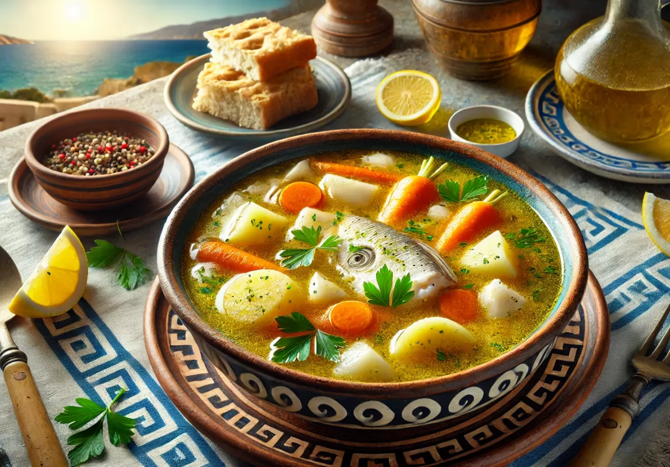 Psarosoupa (Greek Fish Soup)