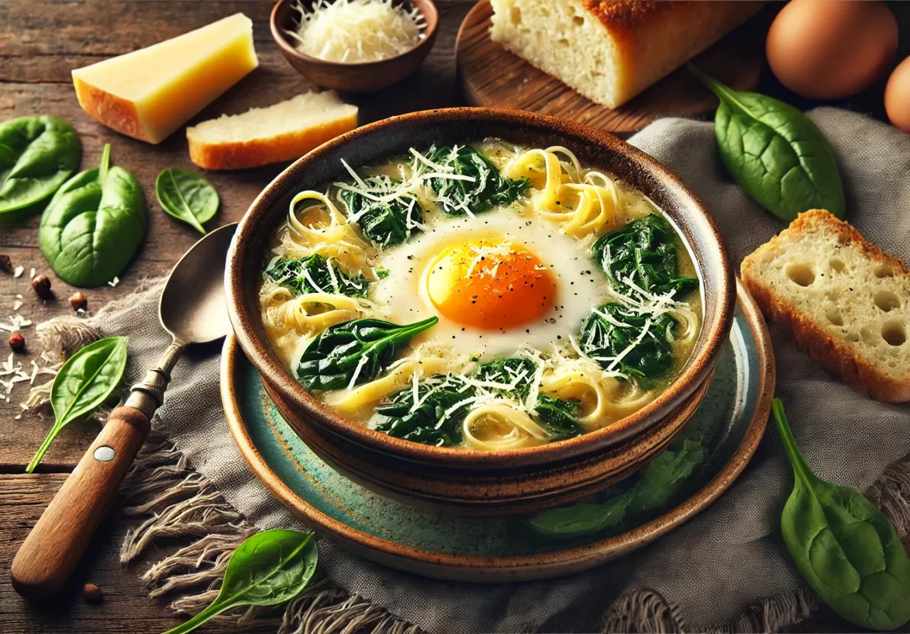 Stracciatella soup