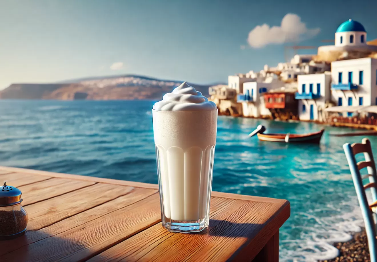 White frappe